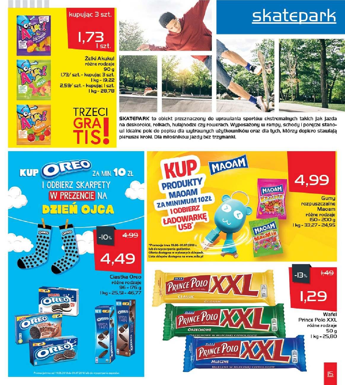 Gazetka promocyjna Mila str. 15