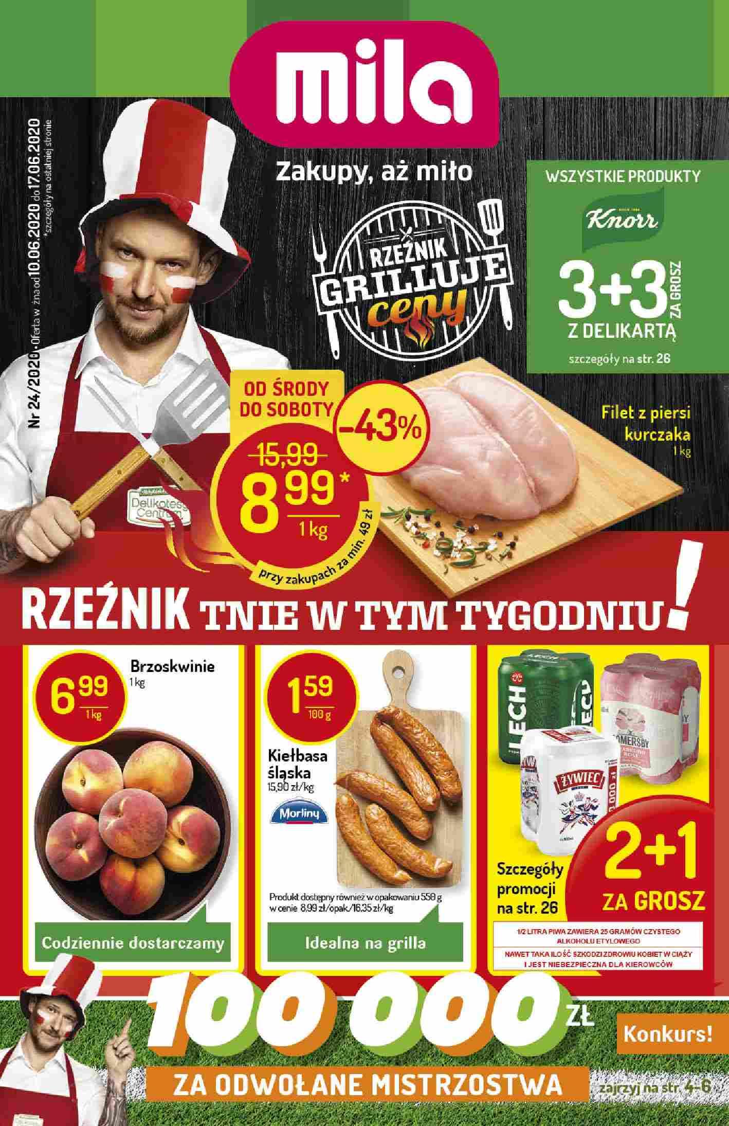 Gazetka promocyjna Mila str. 1