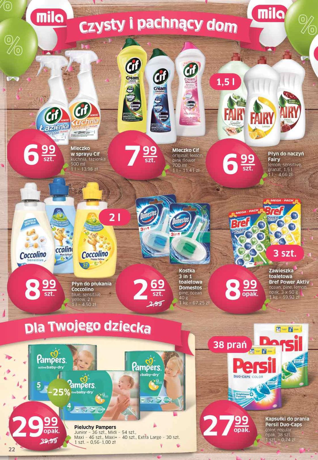Gazetka promocyjna Mila str. 22