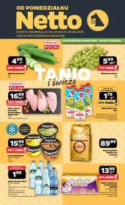 Netto gazetka - od 24/08/2026 do 30/08/2026